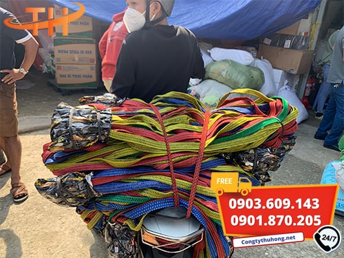 Dây ràng hàng có móc 2 đầu Dây ràng hàng có móc 2 đầu