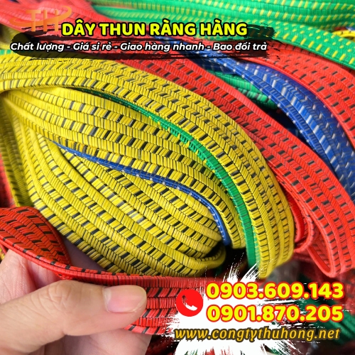 Dây thun bản dẹt giá sỉ Dây thun bản dẹt giá sỉ