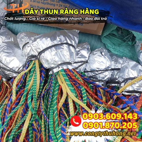 Dây ràng thun bản dẹt giá tốt Dây ràng thun bản dẹt giá tốt