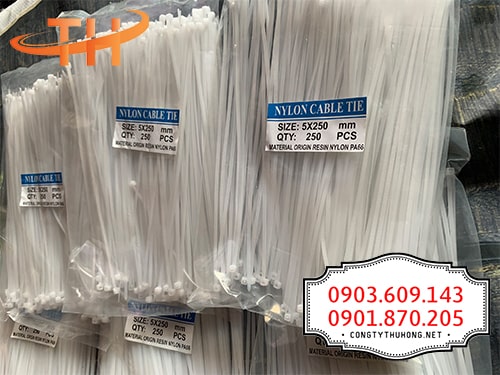 Dây rút nhựa 250mm Dây rút nhựa 250mm