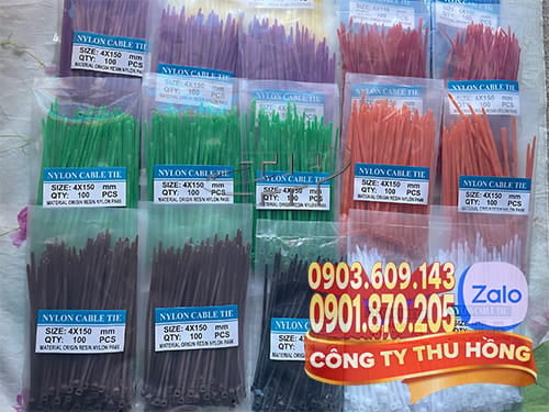 Dây rút nhựa màu Dây rút nhựa bền chắc