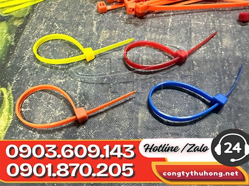 Rút nhựa đa màu Dây rút nhựa đa màu