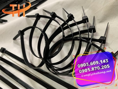 Dây rút nhựa đen 30cm Dây rút nhựa đen 30cm