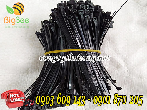 Dây rút nhựa đen kt 5 x 35cm