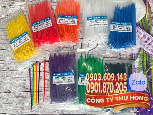 Dây rút nhựa màu Dây rút nhựa giá sỉ