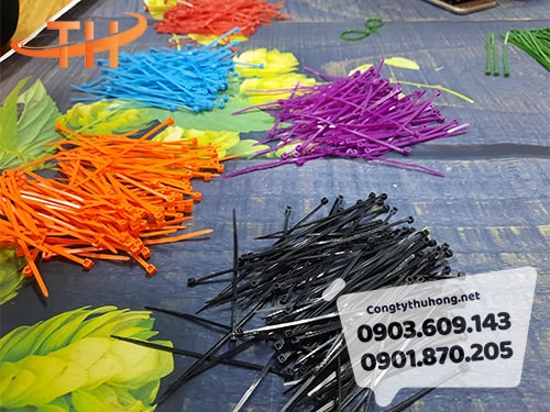 Dây rút nhựa màu 10cm Dây rút nhựa màu 10cm