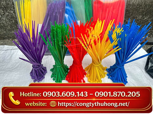 Dây rút nhựa màu Dây rút nhựa màu cao cấp giá rẻ