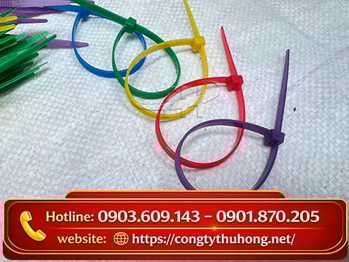 Dây rút nhựa màu Dây rút nhựa màu cao cấp