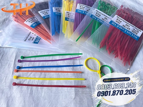 Dây rút nhựa màu Dây rút nhựa màu giá rẻ