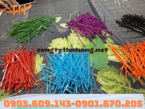 Dây rút nhựa màu