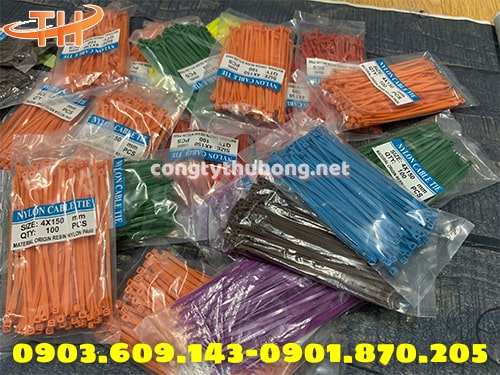 Dây rút nhựa nhiều màu giá rẻ Dây rút nhựa nhiều màu giá rẻ