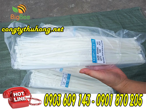 Dây rút nhựa trắng giá rẻ