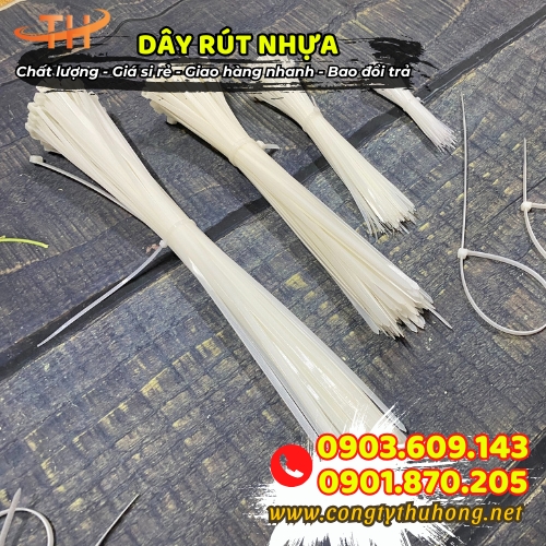 Dây rút nhựa trắng giá tốt Dây rút nhựa trắng giá tốt