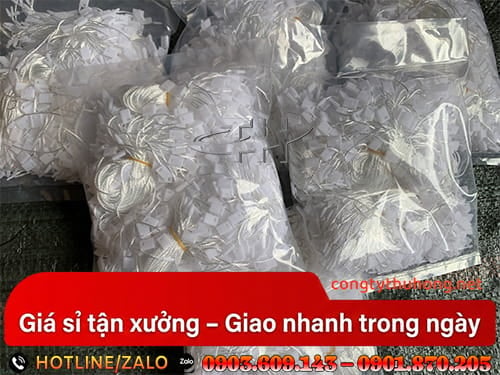 Dây treo tag nhựa Dây treo tag nhựa gắn thẻ bài