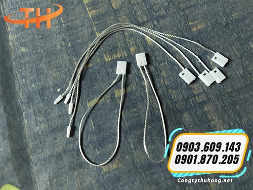 Dây treo thẻ bài màu trắng Dây treo thẻ bài màu trắng