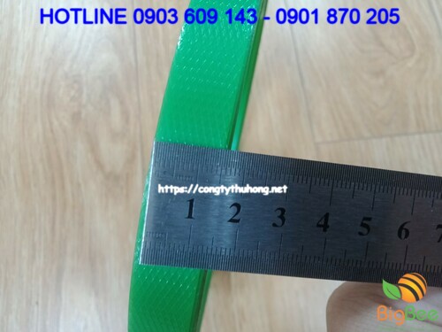 dây đai nhựa xanh