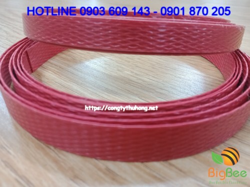 dây đai nhựa màu đỏ
