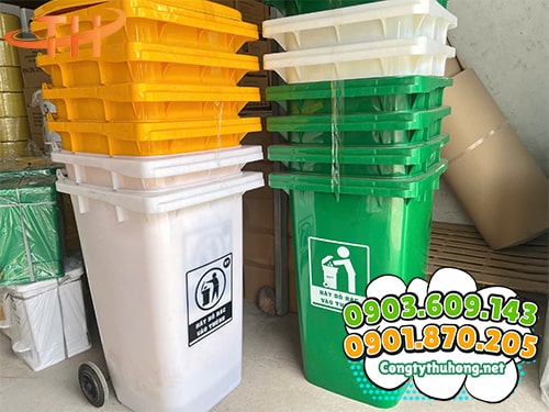 Thùng rác nhựa giá rẻ Địa chỉ bán thùng rác nhựa