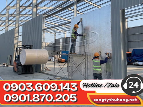 Foam bạc cách nhiệt Foam bạc cách nhiệt chống nóng nhà xưởng