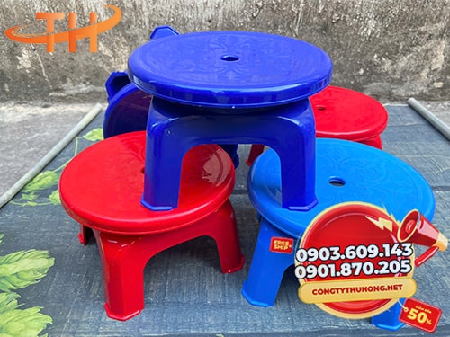 Ghế nhựa đẩu Ghế nhựa đẩu tròn giá sỉ