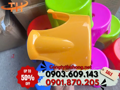 Ghế nhựa tròn lùn Ghế nhựa tròn lùn giá rẻ