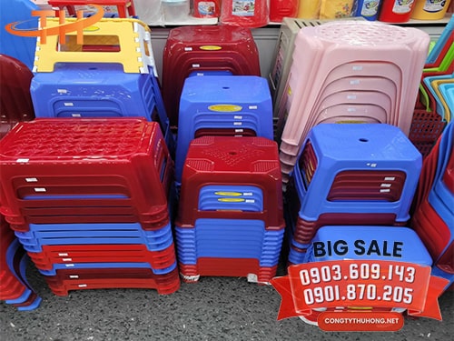 Ghế nhựa xanh đỏ Ghế nhựa xanh đỏ