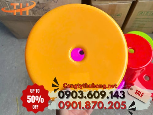 Ghế nhựa tròn lùn Ghế tròn lùn