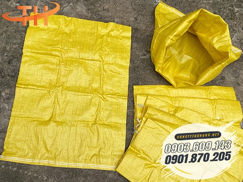 Bao tải dứa màu vàng Giá rẻ bao tải dứa