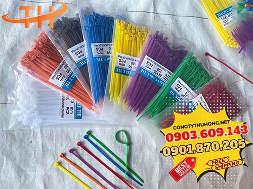 Dây rút nhựa màu Giá rẻ dây rút nhựa