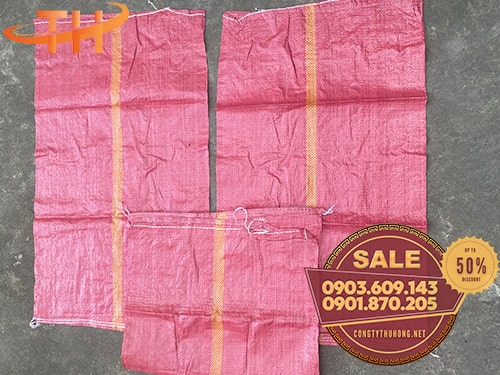 Bao tải dứa màu đỏ Giá sỉ bao tải dứa tại xưởng