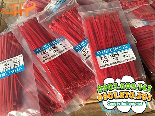 Dây rút nhựa 2 tấc Giá sỉ dây rút nhựa