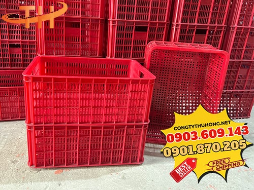 Sóng nhựa hở đỏ Giá sỉ sóng nhựa mới