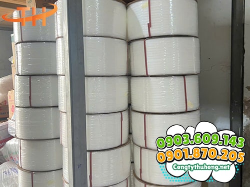 Dây đai PP trắng Giá tốt dây đai nhựa TPHCM