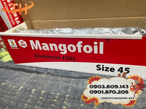 Giấy bạc nướng 45cm Giấy bạc nướng gà giá rẻ