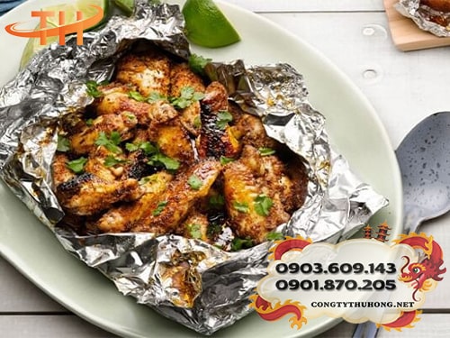 Giấy bạc nướng gà Giấy bạc nướng gà