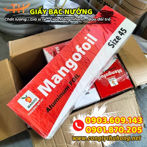 Giấy bạc nướng giá rẻ Giấy bạc nướng giá rẻ