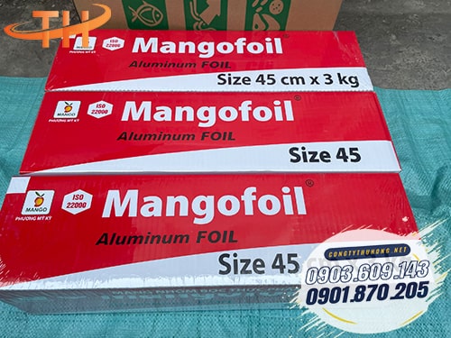 Giấy bạc nướng cuộn to 45cm Giấy bạc nướng giá rẻ nhất TPHCM