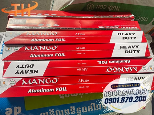 Giấy bạc nướng cuộn nhỏ Giấy bạc nướng giá rẻ nhất