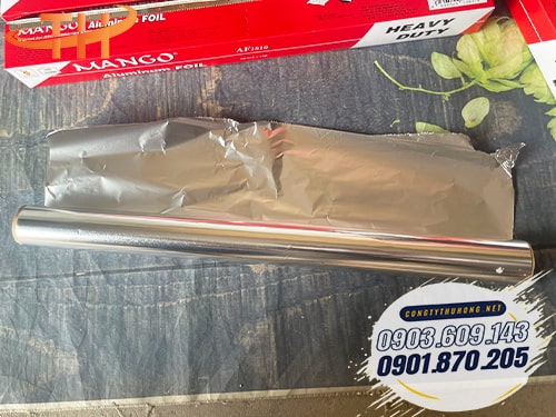 Cuộn giấy bạc nướng 30cm Giấy bạc nướng giá sỉ