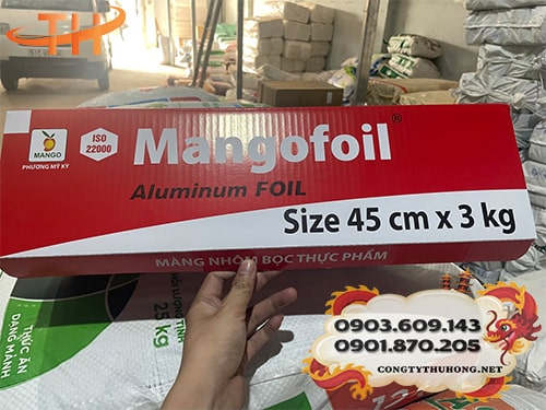 Giấy bạc nướng hiệu Mango Giấy bạc nướng giá tốt