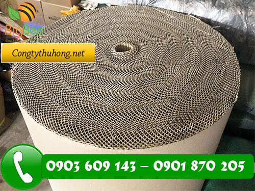 Cuộn giấy carton 2 lớp khổ 1m đường kính 60cm