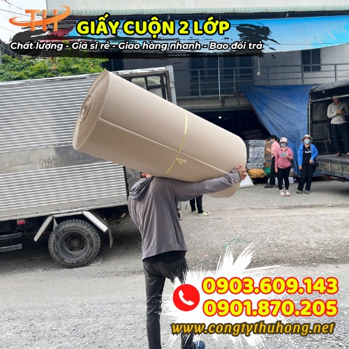 Giấy carton 2 lớp gói hàng giá tốt Giấy carton 2 lớp gói hàng giá tốt