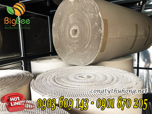 Giấy cuộn carton 2 lớp giá sỉ