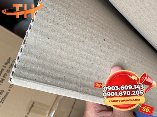 Giấy cuộn carton 2 lớp Giấy cuộn carton 2 lớp
