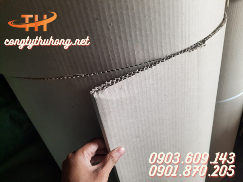 Giấy cuộn carton 2 lớp giá rẻ