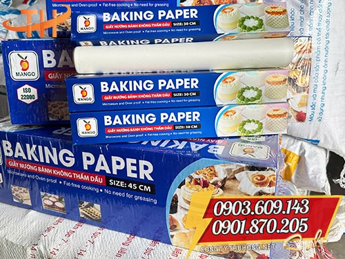Giấy nến nướng bánh Giấy nến 30cm