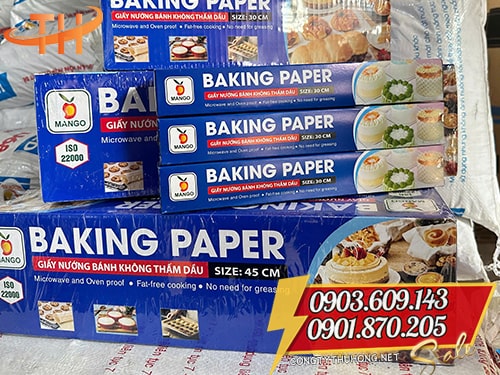 Giấy nến nướng bánh Giấy nến 45cm