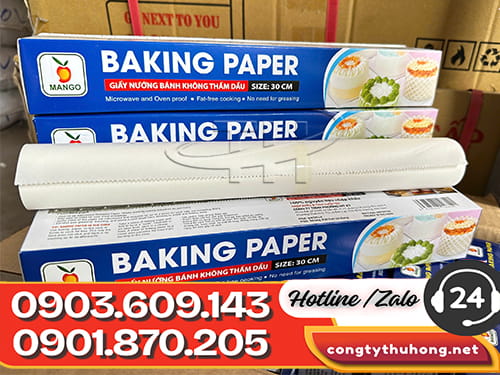 Giấy nướng bánh chống dính Giấy nướng bánh chống dính chịu nhiệt giá tốt