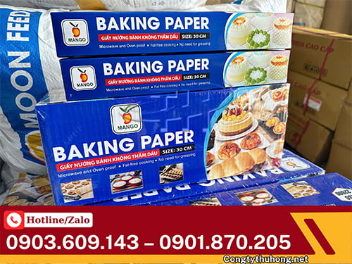 Giấy nướng bánh Giấy nướng bánh chống dính