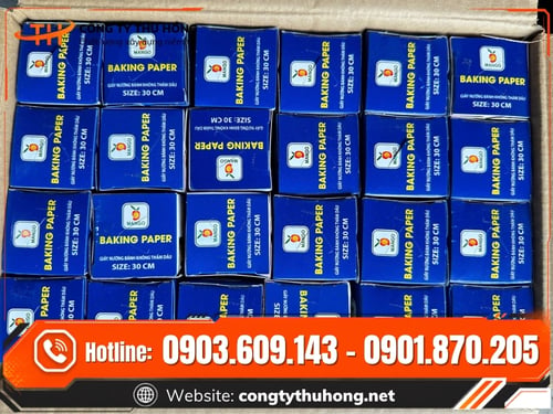 Giấy nướng bánh không thấm dầu Mango Giấy nướng bánh không thấm dầu Mango 30cm